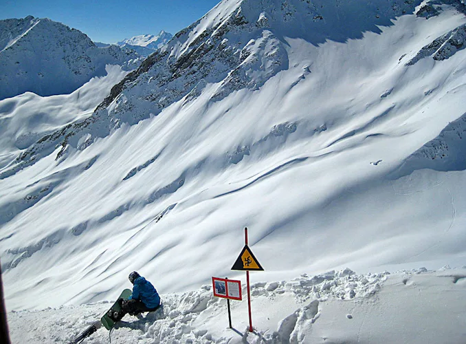Val d'Aran off piste snowboard course