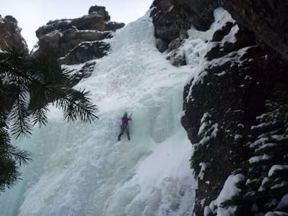 Val d’Aran ice climbing course