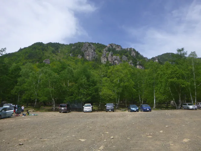 rock climbing course in Mt Ogawa