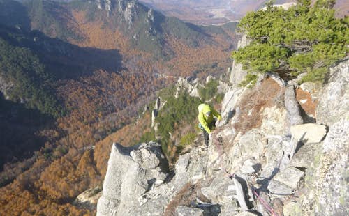 Advanced rock climbing course in Mt Ogawa