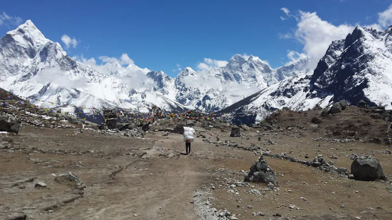 Lobuche peak and Everest base camp trek
