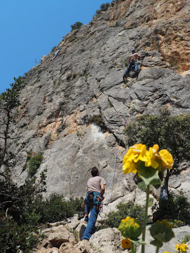 Rock climbing in Leonidio