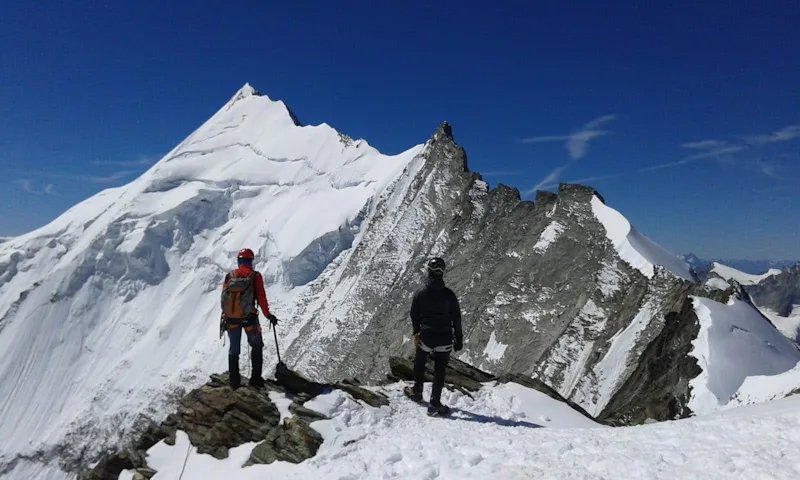 Bishorn ascent