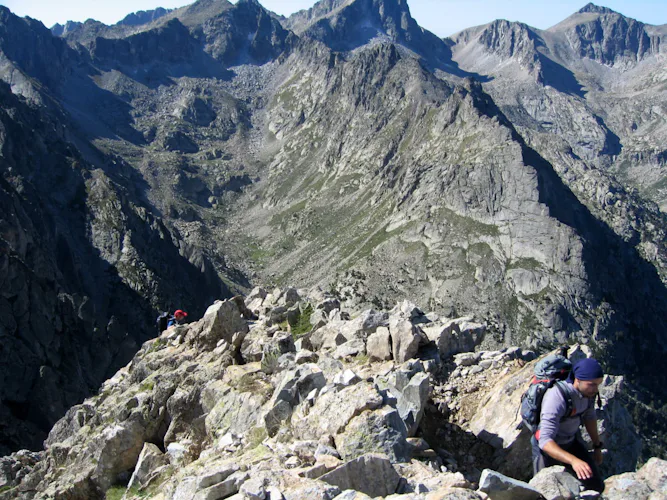 Mount Aneto ascent in the Pyrenees