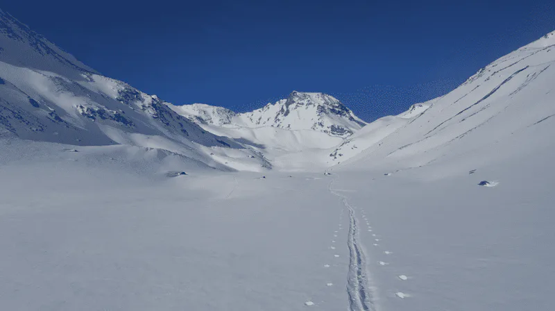 ski touring options in Saas Fee 2