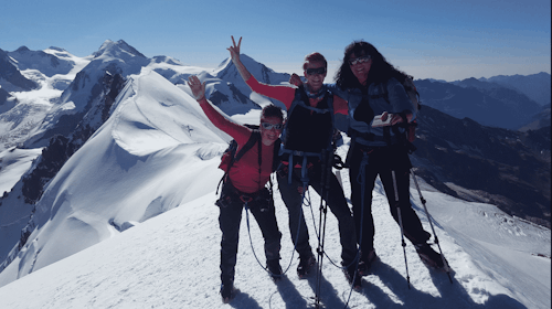 Zermatt 1-day guided climbing tours for beginners