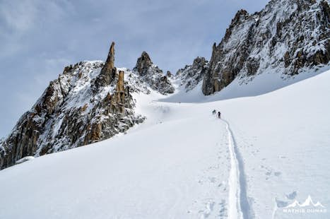 Ski de randonnée avec un guide à Chamonix
