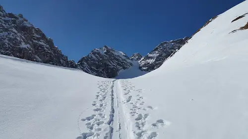 Backcountry ski weekend course in Iceland