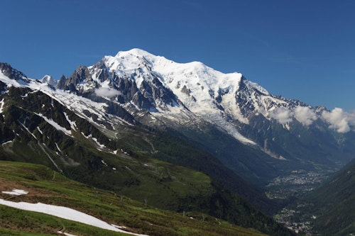 Mont Blanc guided ascent in 5 days