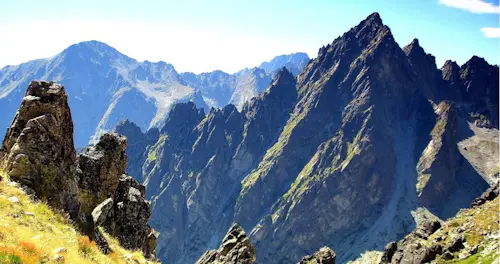 Mt Mnick rock climbing tour in the Tatras mountains