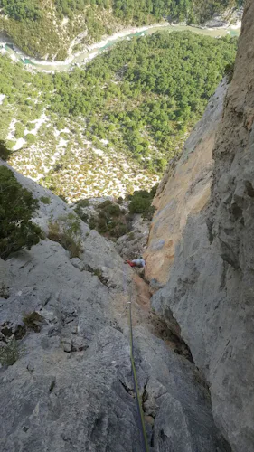 Les Gorges du Verdon rock climbing