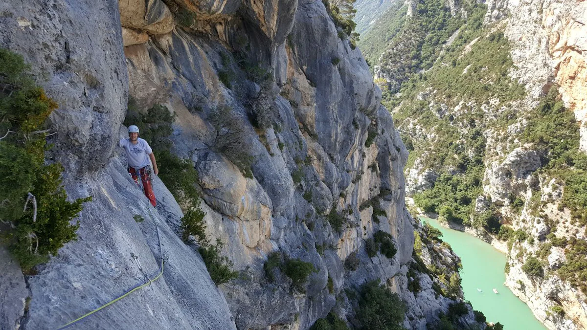 Les Gorges du Verdon rock climbing