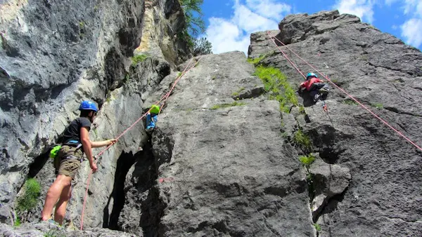 Rock climbing kid-friendly program in Lesachtal | Austria