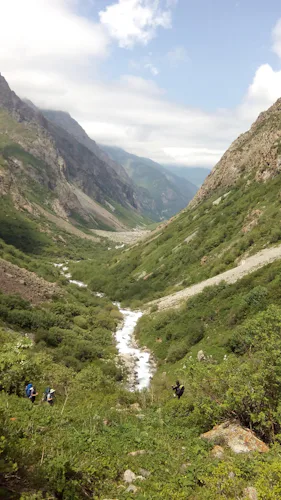 hike in the Kyrgyz mountains 2