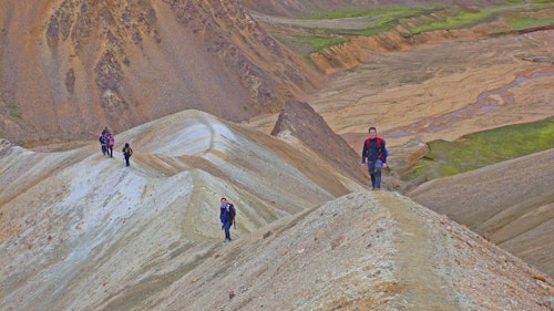 Iceland and Vestmann Islands trekking tour