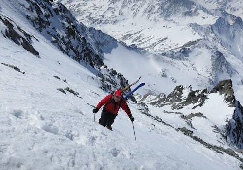 Combin-Velan ski mountaineering tour