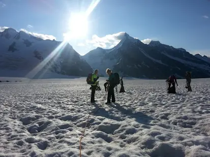 Randonnée de 2 jours sur le glacier d'Aletsch avec un guide