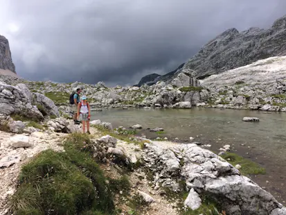 Climb Mt Triglav from Zadnjica valley