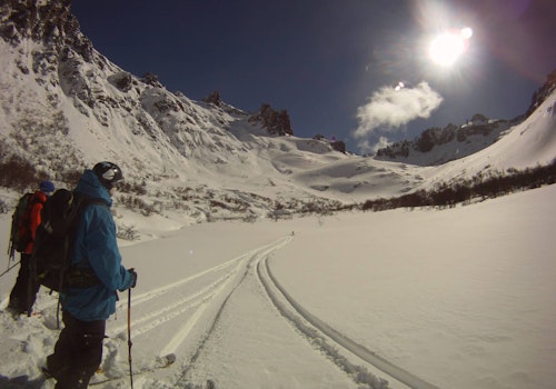 Backcountry skiing week in Patagonia with a guide