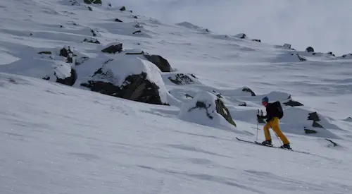 Hochgasser summit guided ski touring