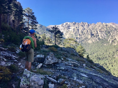 Corsica guided rock climbing day trips