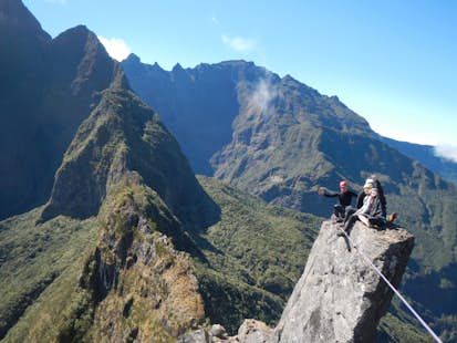 Ascension du Piton de Sucre, Ile de la Réunion, avec un guide