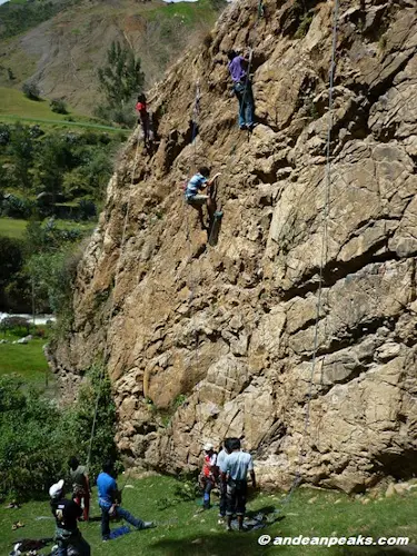 Rock climbing in Cordillera Blanca for all levels