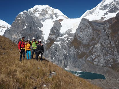 Huayhuash Haute Route hike for experts