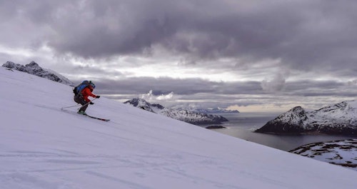 9-day ski touring program in the island of Kvaloya, Norway
