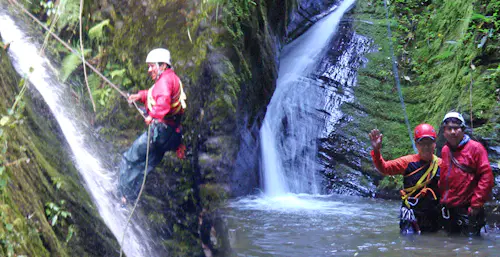 2-day canyoning guided tour in Bolivia