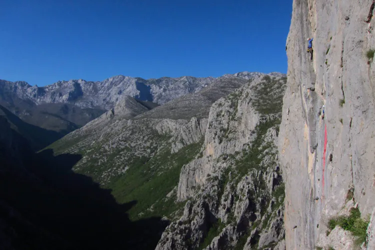 Paklenica guided climbing