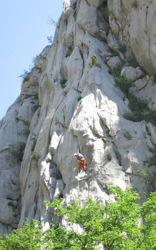 Paklenica guided climbing