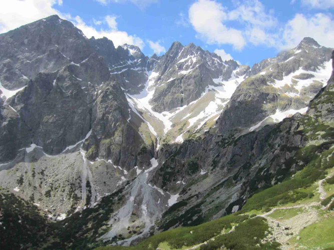 rock climbing in the High Tatras 3