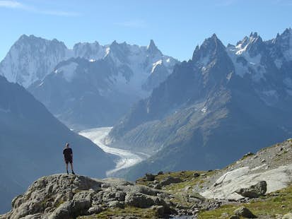 8-day Tour du Mont Blanc traversing 3 countries