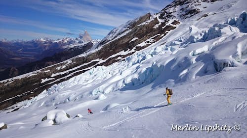 Ski tour day in Cerro Vespignani with a guide