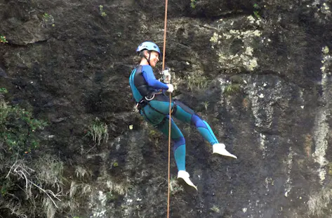 Canyoning tour in El Pillan for all levels