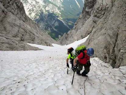 Summer alpine climbing course in Slovenia, level 2