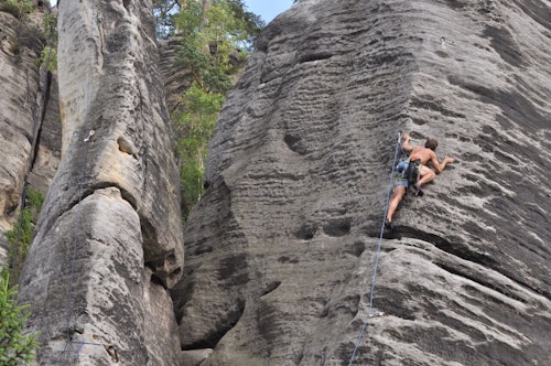 7-day sandstone climbing tour in the Czech Republic