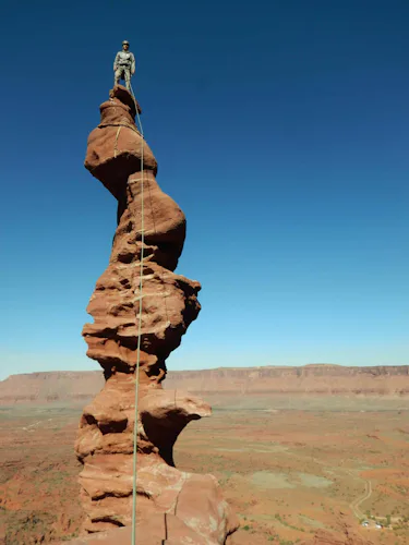 Tower Climbing in Moab