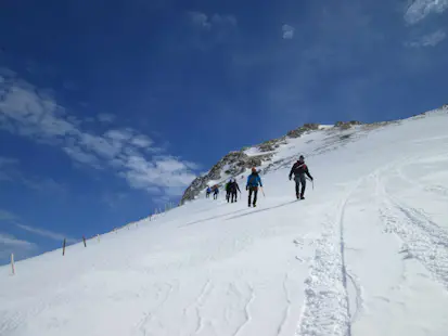 Winter mountaineering program in Molise