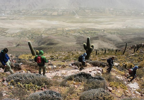Cerro Negro guided trek in Tilcara
