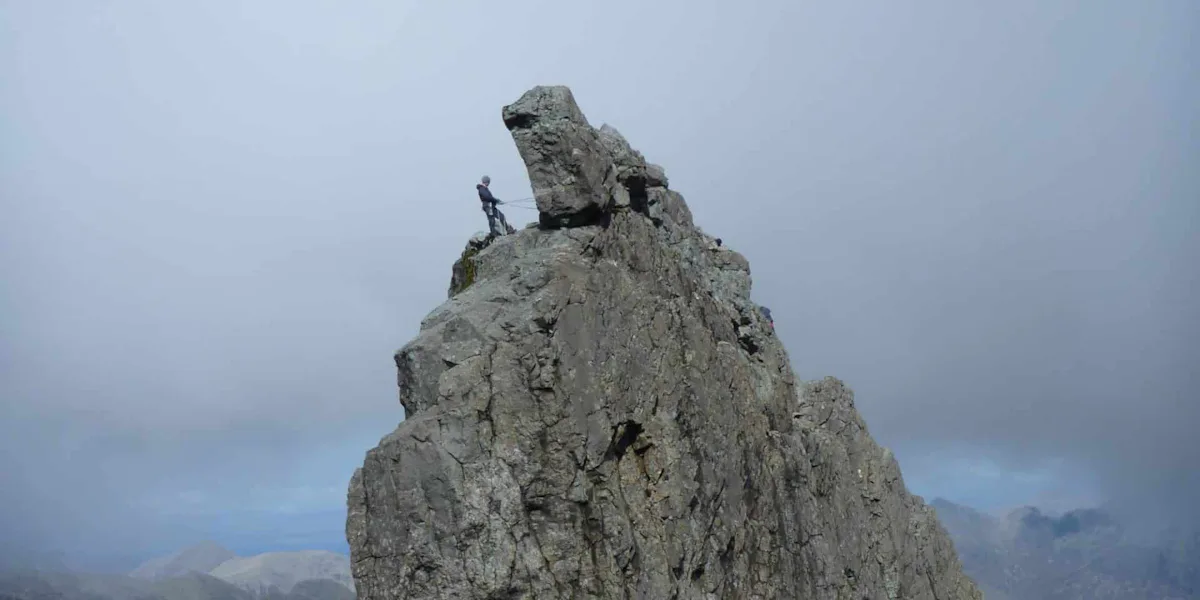 Ascent of the In Pinn on Skye Island | Scotland
