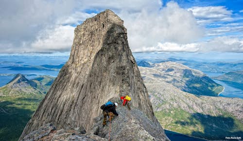 Guided Stetind ascent in northern Norway