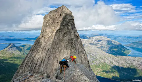 Guided Stetind ascent in northern Norway