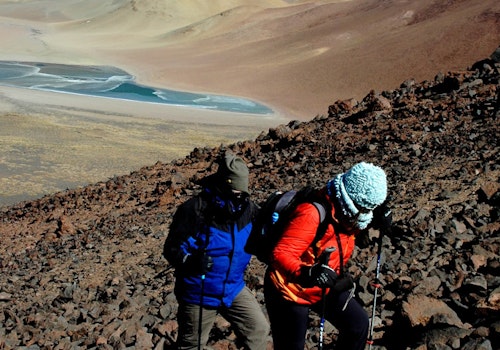 Volcanoes Route: 8-day hiking tour with a guide