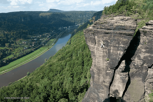 Elbe (Labak) guided sandstone climbing