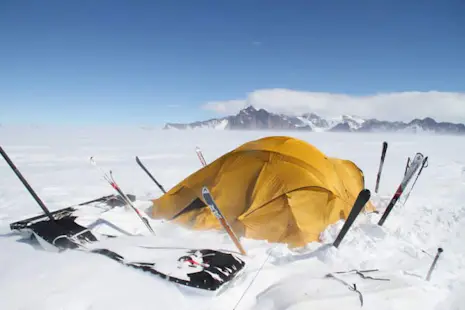 Polar expedition in Queen Maud Land, Antarctica