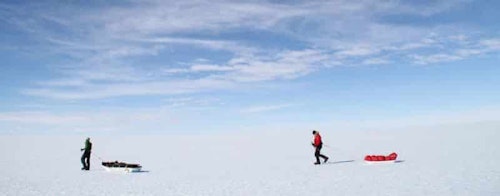 Expédition en kite-ski au pôle Sud Dernier degré