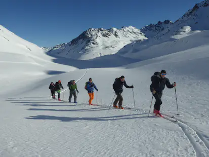 Ski Touring in the Silvretta Alps