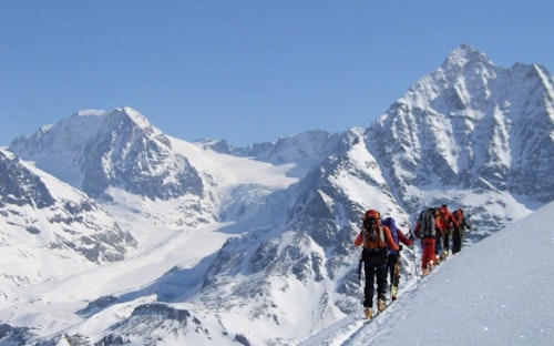 Classic ski tour from Chamonix to Zermatt